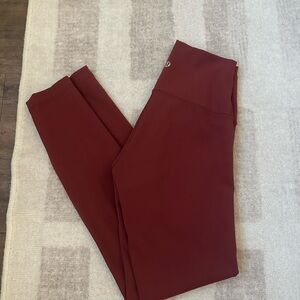 lululemon athletica Burgundy Leggings